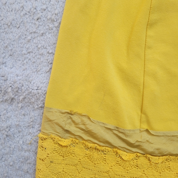Anthropologie yellow halter dress - Picture 6 of 7